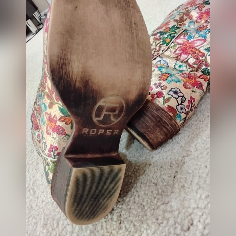 Roper Ingrid Snip Toe Western Boot - Picture 4 of 4